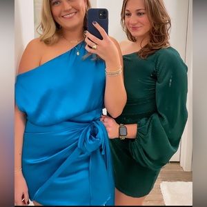 Runaway the label Charisma Mini Dress in Blue